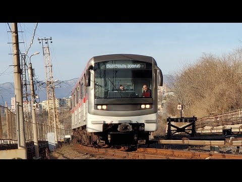 თბილისის მეტროს მოდერნიზირებული ვაგონები  Modernized carriages of the Tbilisi metro